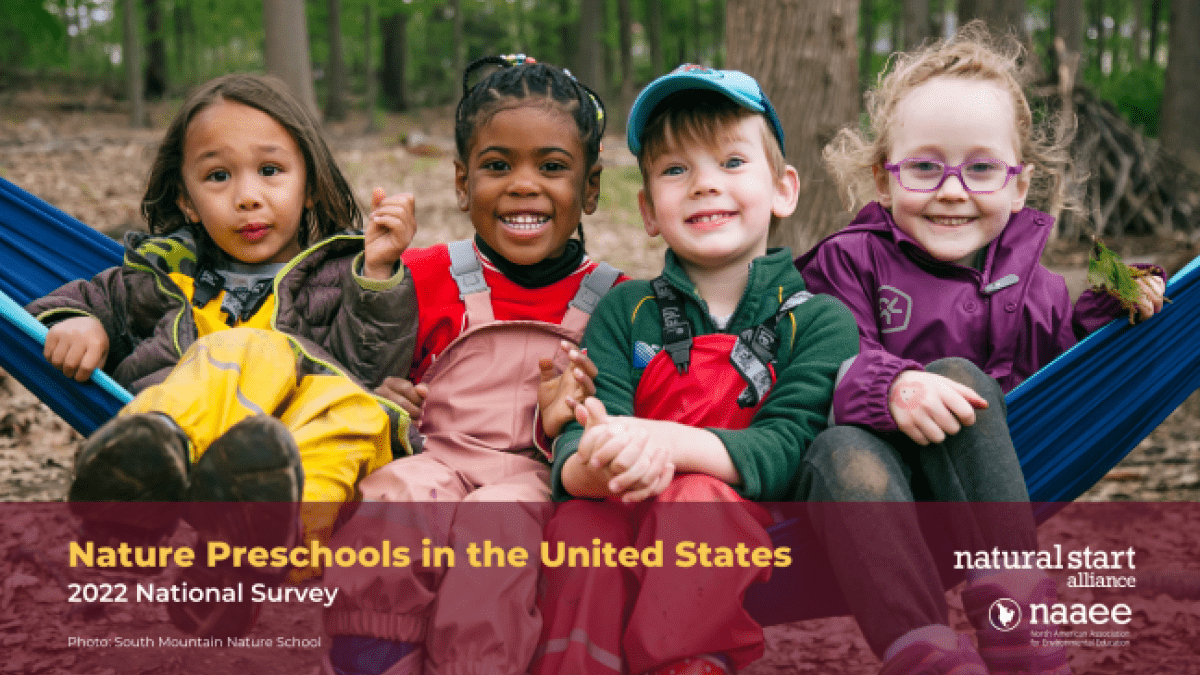 smiling children outdoors